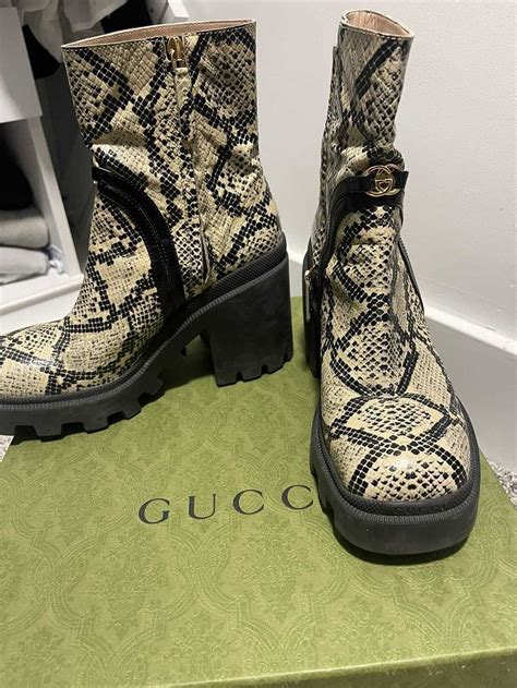 gucci kids snake shoes|gucci snakeskin boots.